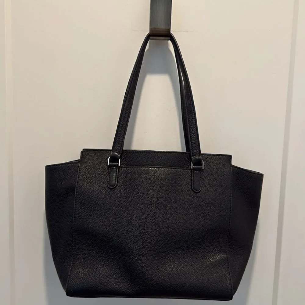 Kate Spade Soft Pebbled Leather Medium Sized Tote with Soft Pebbled Wallet